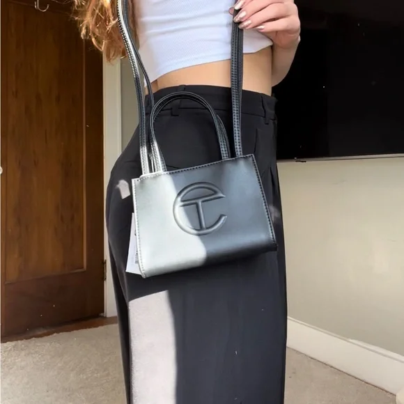 Telfar | NWT small black shopping bag mini purse - Picture 11 of 14